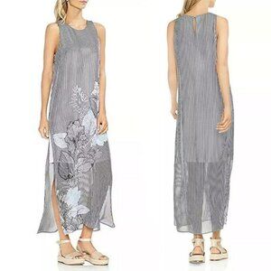 Vince Camuto Island Floral Chiffon Sleeveless Maxi Dress - Size XXS - NWD